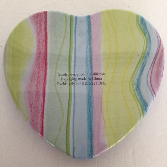 BRIGHTON HEART LARGE JEWELRY TIN - Picture 2 of 13